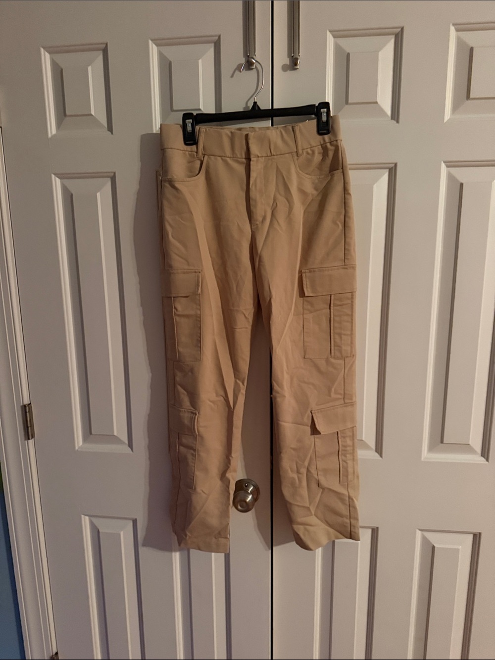 Beige Cargo Pants - Classic Utility Style